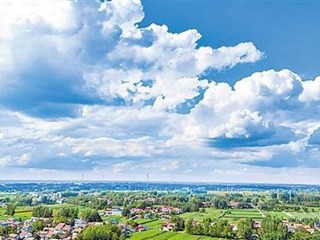 藍天白云刷屏 商丘清新如畫